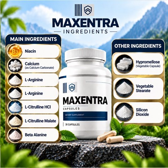 Maxentra key ingredients